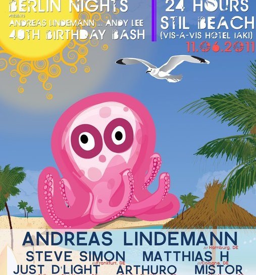 Andreas Lindemann aka Andy Lee 40th B’Day Bash