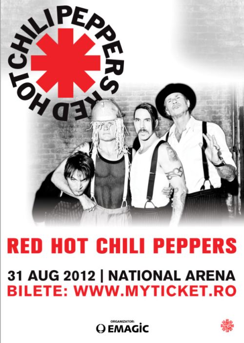 RED HOT CHILI PEPPERS, live pe National Arena