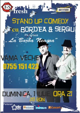 Stand-up comedy cu BORDEA si SERGIU in Vama Veche