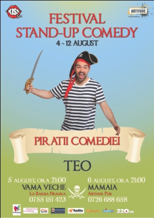 Stand-up comedy cu TEO la Arthur Pub
