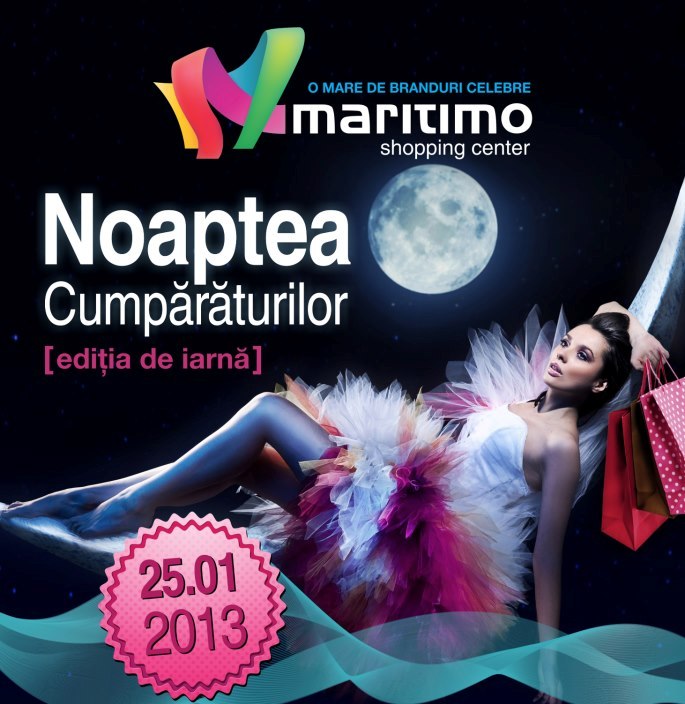 Noaptea Cumpărăturilor și concert LOREDANA în MARITIMO!