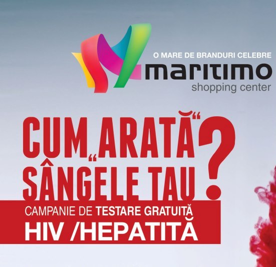 Cum arata sangele tau? Campanie de testare HIV/HEPATITA gratuita in Maritimo
