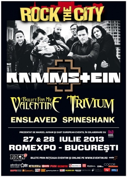 Rammstein revine in Romania vara asta!
