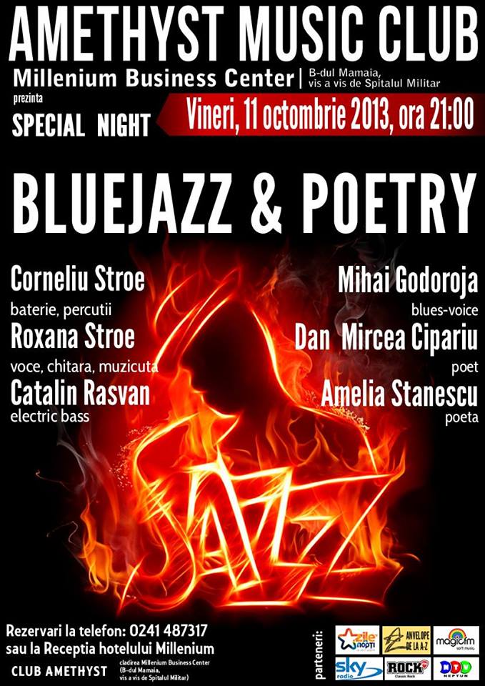 Blue Jazz & Poetry, la Amethyst Music Club