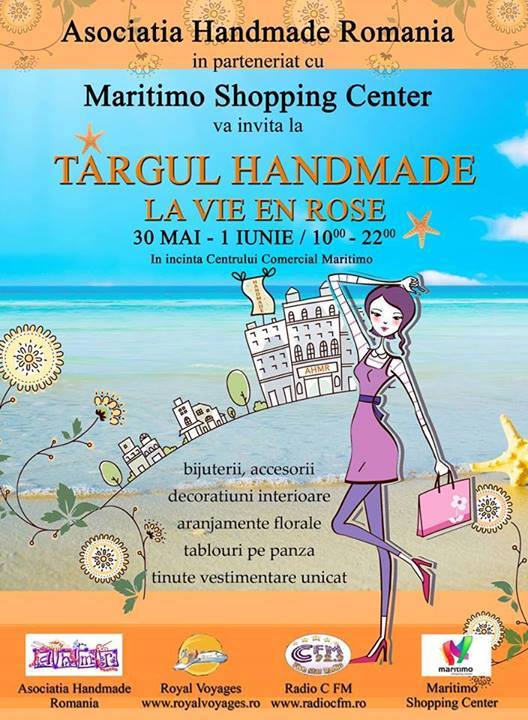 Târg HANDMADE “La vie en rose”, la Maritimo