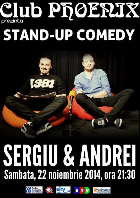 Stand-up Comedy cu SERGIU și ANDREI, la Phoenix