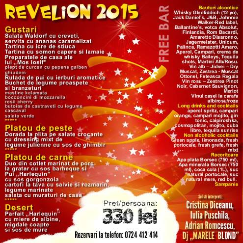 Revelion 2015 la Harlequin Mamaia