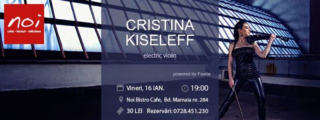 Concert Cristina Kiseleff pe 16 ianuarie