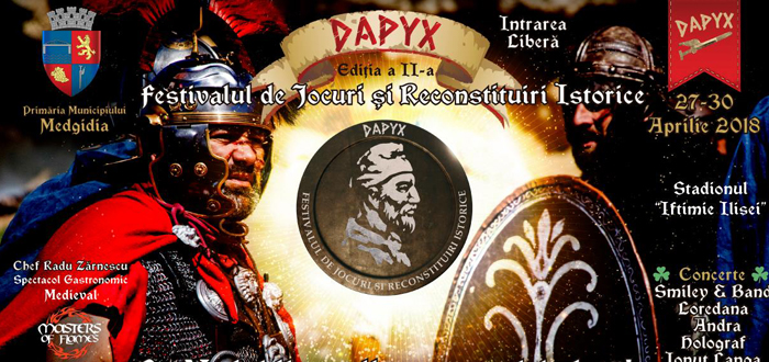 DAPYX. Festivalul de Jocuri și Reconstituiri Istorice, la Medgidia