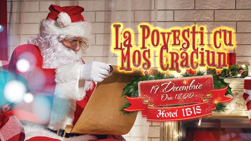 Trupa SUFLEȚEL prezintă spectacolul “La povești cu Moș Crăciun” la Hotel Ibis